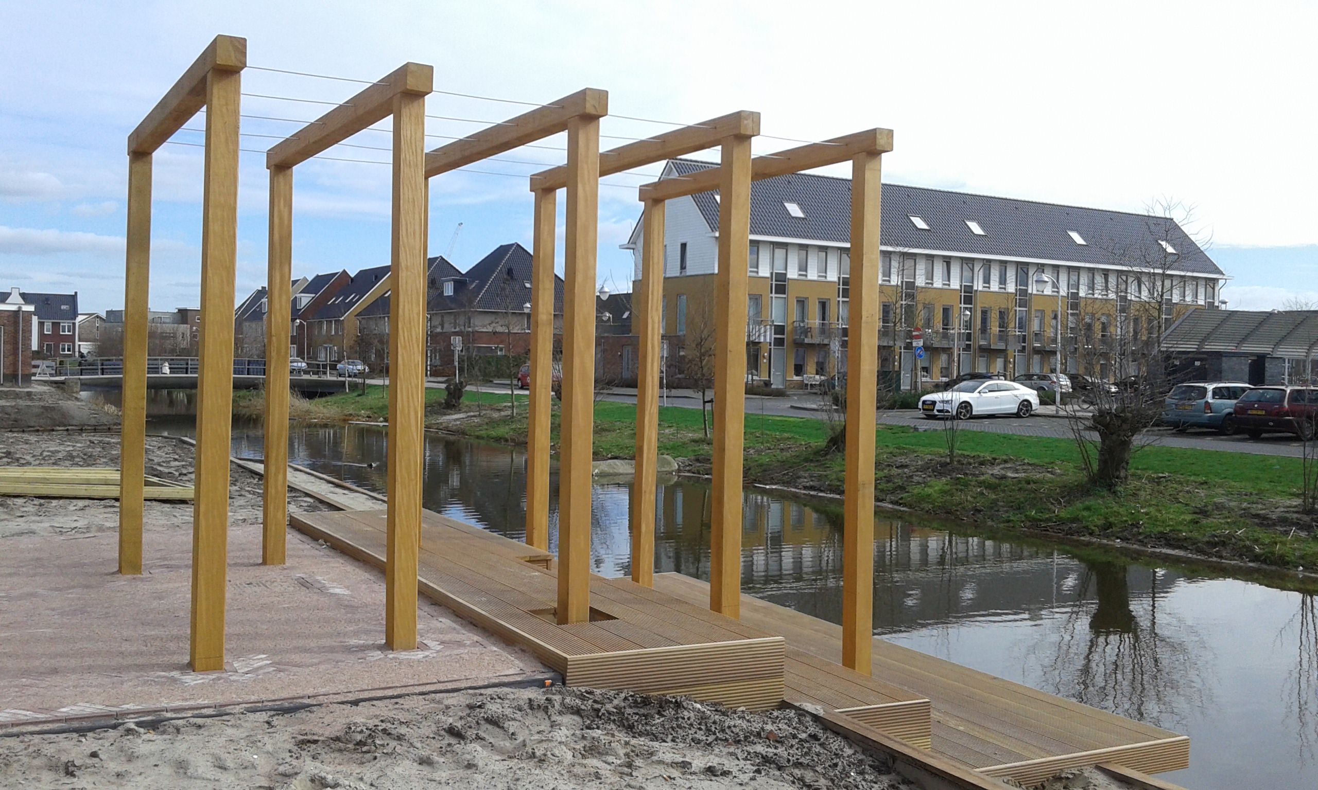 vlonder met pergola begijnhof