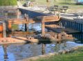 Steigers en damwand